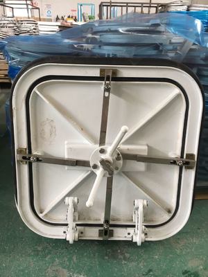 Embedded and Quick Opening Aluminium Marine Manhole Cover for Customized Design supplier