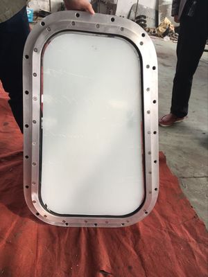 Rectangular A60 CCS, ABS,DNV,BV Certificated Steel/Aluminum/Stainless Steel Marine Windows supplier