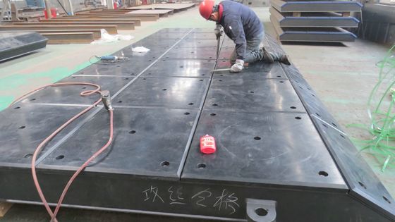 UHMW-PE Rubber Fender 1400*1200mm For Wharf Bumper Plate supplier