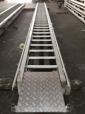 Aluminum Accommodation Marine Boarding Ladder 58 Steps supplier