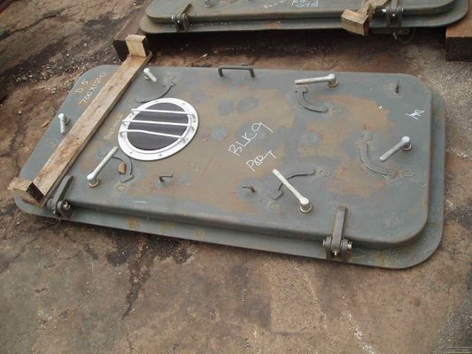 Quick Action Round Angle 8mm Thickness Door Plate Marine Weathertight Doors supplier