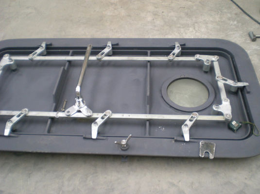 Quick Action Round Angle 8mm Thickness Door Plate Marine Weathertight Doors supplier