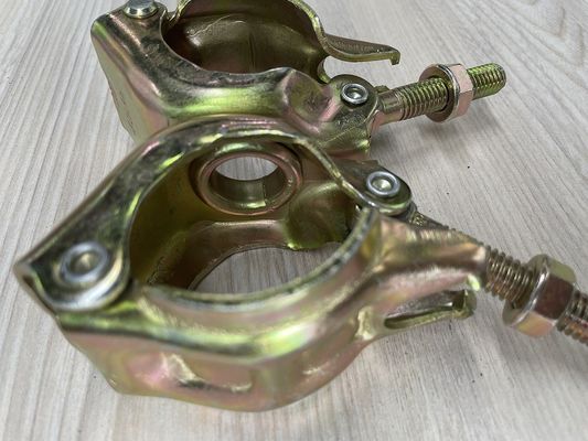 48mm Diameter Cast Iron Corrosion Resistant Pipe Clamp Swivel Coupler for Scaffolding supplier