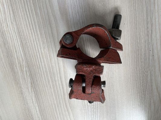 48mm Diameter Cast Iron Corrosion Resistant Pipe Clamp Swivel Coupler for Scaffolding supplier