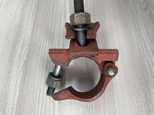 48mm Diameter Cast Iron Corrosion Resistant Pipe Clamp Swivel Coupler for Scaffolding supplier