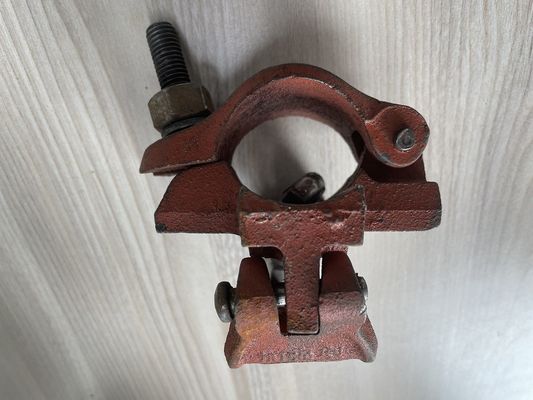 48mm Diameter Cast Iron Corrosion Resistant Pipe Clamp Swivel Coupler for Scaffolding supplier