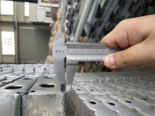 Galvanized Steel Scaffolding Plank Springboard Corrosion Resistant Customizable Size supplier