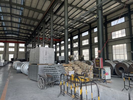Galvanized Steel Scaffolding Plank Springboard Corrosion Resistant Customizable Size supplier