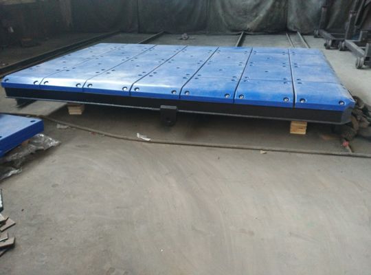 UHMW PE Sliding Rubber Marine Boat Fenders Impingement Plate For Harbour supplier