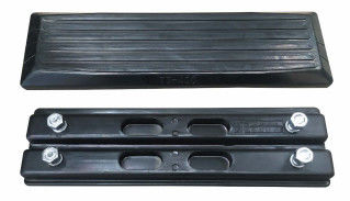 Customizable Natural Rubber Splash Guard Tracks for Engineering Vehicles with Low Vibration supplier