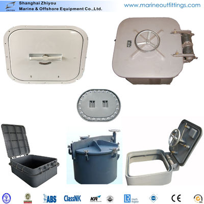 Embedded  Aluminum Alloy Quick Opening Marine Hatch Cover supplier