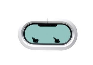 Aluminum Oval Portlight Marine Porthole Windows with Frosted Glass supplier