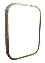Inward Opening Aluminum Steel Rectangular Marine Cabin Fixed Windows for Ships supplier