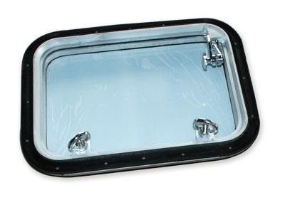 Steel A60 Fireproof Marine Window with Horizontal Opening and Customized Sizes supplier