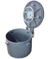Watertight Marine Steel Deck Hatch Cover with Round Angle Corner for Ships and Boats supplier