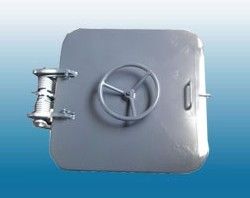 Watertight Marine Steel Deck Hatch Cover with Round Angle Corner for Ships and Boats supplier