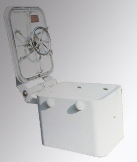 Watertight Marine Steel Deck Hatch Cover with Round Angle Corner for Ships and Boats supplier