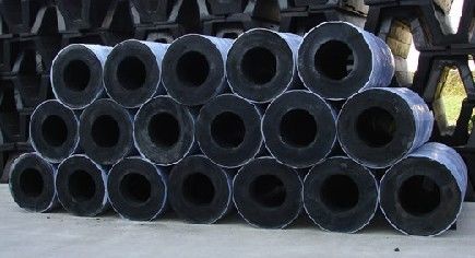 EPDM  Rubber Low Reaction Force Cylinder Marine Rubber Tubes supplier