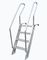 Aluminium Alloy Marine Boarding Ladder Anti-Slip Feet Strong Anti-Rust Bulwark Ladder supplier