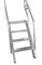 Aluminium Alloy Marine Boarding Ladder Anti-Slip Feet Strong Anti-Rust Bulwark Ladder supplier