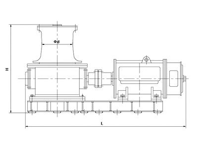 Electric Capstan Winch for Ship with OEM & ODM Service and Electric Power Source supplier