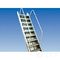 Aluminum Boarding Ladder Swimming Pool Inclined Ladder 50kgs Max. Load supplier