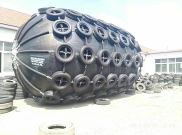 Yokohama Pneumatic  Marine Inflatable Rubber Fender 4.5 Meters Diameter For Ship Alongside